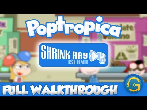 Poptropica - Shrink Ray Island Full Walkthrough - YouTube