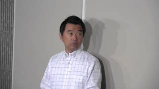 【2013.10.4】橋下徹　大阪市長　登庁時　ぶらさがり取材