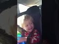 Baby dancing in car seat!!! Funny!!!