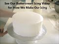 How to Get Smooth Icing or Frosting on a Cake
