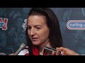 Draw 12 Media Scrum - 2013 Scotties Tournament of Hearts