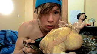 男の料理　鶏丸焼き！　PDS