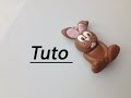Tuto Fimo - Lapin en chocolat