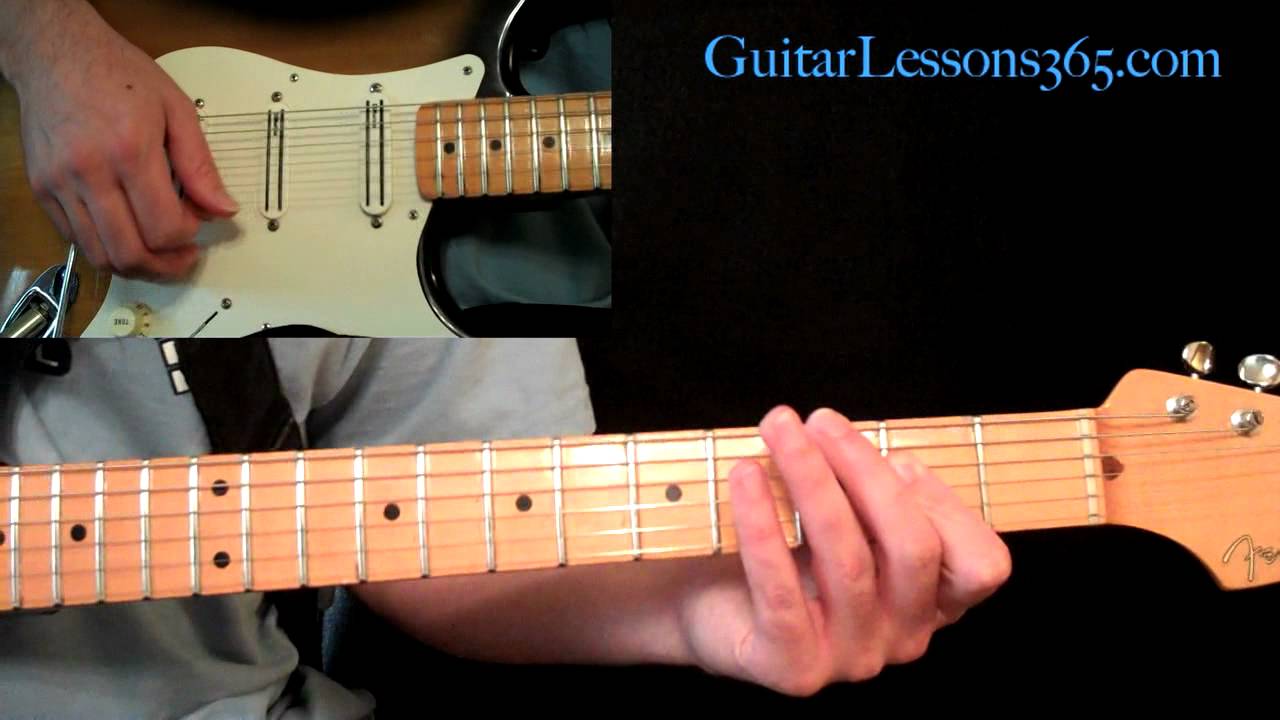 Still Of The Night Guitar Lesson Pt.2 Whitesnake Octave Riff, Pre