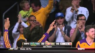 Pau Gasol Swaggy P celebrate