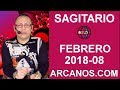 Video Horscopo Semanal SAGITARIO  del 18 al 24 Febrero 2018 (Semana 2018-08) (Lectura del Tarot)