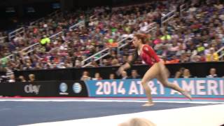 Vanessa Ferrari - Floor Exercise - 2014 AT&T American Cup
