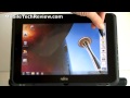 Fujitsu Stylistic Q550 Windows 7 Tablet Review - YouTube