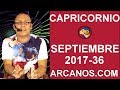 Video Horscopo Semanal CAPRICORNIO  del 3 al 9 Septiembre 2017 (Semana 2017-36) (Lectura del Tarot)