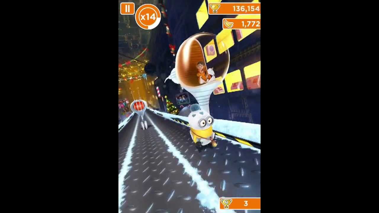 Despicable Me: Minion Rush holiday lab Double Vector Battle ios iphone