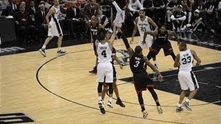 Top 5 Plays of the Night: Heat at Spurs Game 5