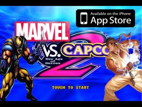 Marvel vs. Capcom 2 iPhone App Review - GAMEPLAY - YouTube