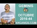 Video Horscopo Semanal GMINIS  del 23 al 29 Octubre 2016 (Semana 2016-44) (Lectura del Tarot)