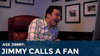 Ask Jimmy: Jimmy Fallon Calls a Fan