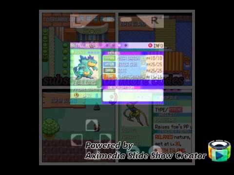 Pokemon emerald real android Rom cheats - YouTube