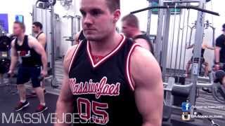 In The Gym With Team MassiveJoes - Shoulder Workout 24 August 2013 - Anytime Fitness Mile End