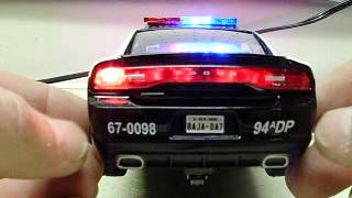 Custom Fast & Furious Rio Police Dodge Charger with working lights