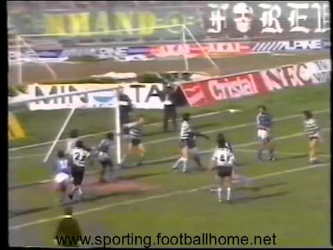Belenenses - 3 Sporting - 1 de 1988/1989 1/2 Final Taça Portugal