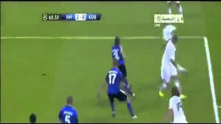 Di Maria's Rabona Assist to Cristiano Ronaldo   Real Madrid vs Copenhagen