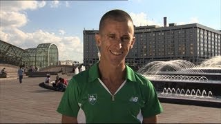 Rob Heffernan on his World Athletics Championships gold medal win