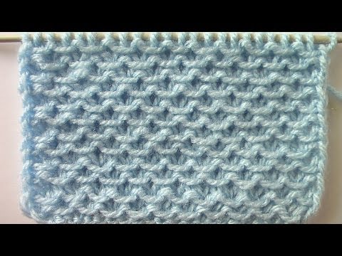 Двухцветный узор спицами со снятыми петлями, видео Двухцветный узор спицами со снятыми петлями, видео