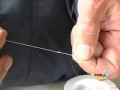 Equipamentos e sistema de pesca para lambaris com vara telescópica lisa