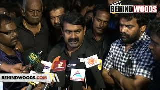 LAST RESPECT TO MANIVANNAN SATHYARAJ SEEMAN AMEER VIKRAMAN PART 1 - BEHINDWOODS.COM