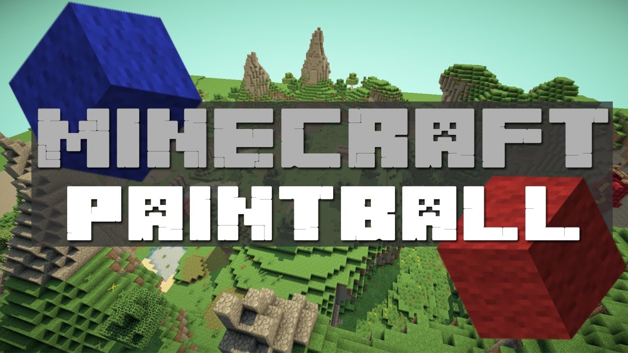 Minecraft - Paintball War Edition [BUKKIT PLUGIN] 1.6.4 - YouTube