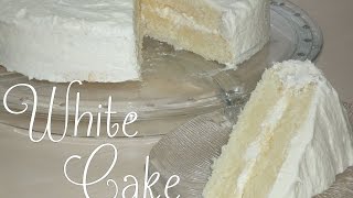 White Cake (beliebter amerikanischer Kuchen/Torte)