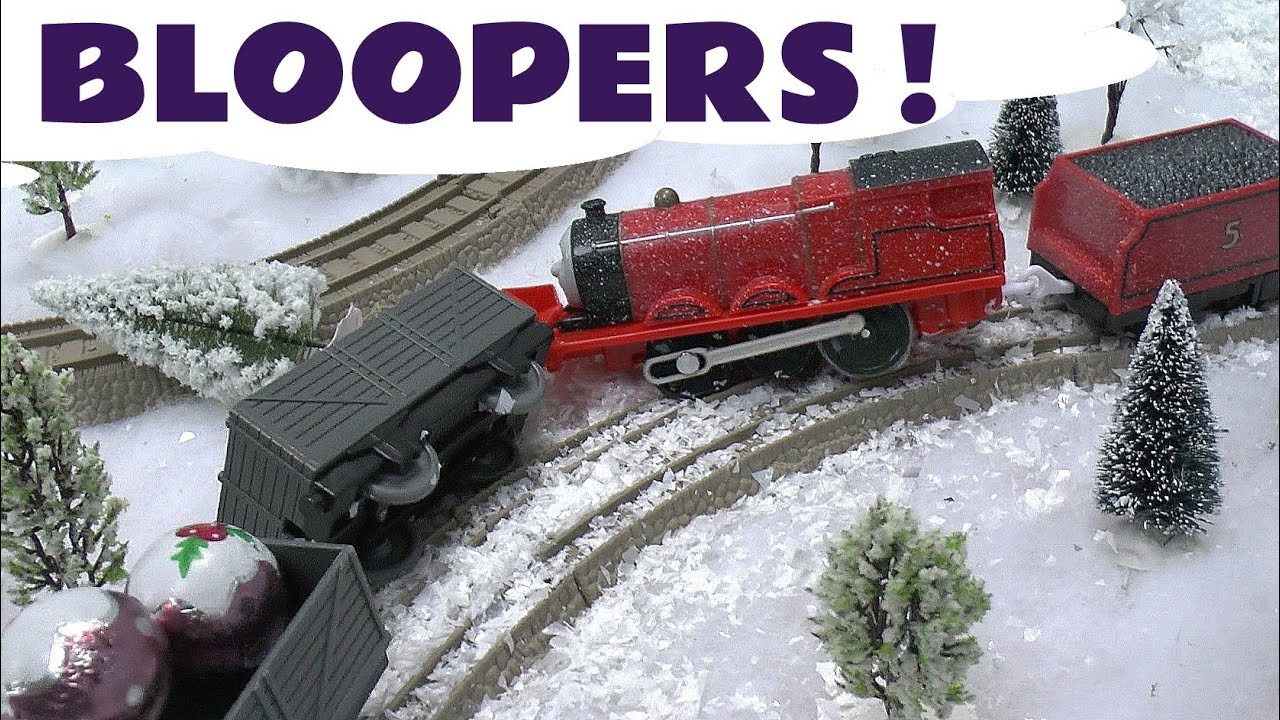  Crashes Bloopers Kids Toy Train Set Blooper Train Crash - YouTube