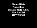 Simple Minds - Stay Visible