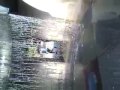 Running through a water fountainnn