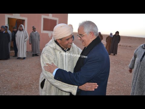 شاهد..الوزير بركة ببيت المرحوم البشير لبيض للانصات للعمق المغربي