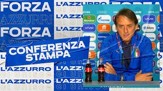 Conferenza stampa pre-partita del CT Mancini | Belgio-Italia | EURO 2020