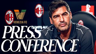 Tactical ideas, the internationals, the fans | Fonseca previews #MilanVenezia