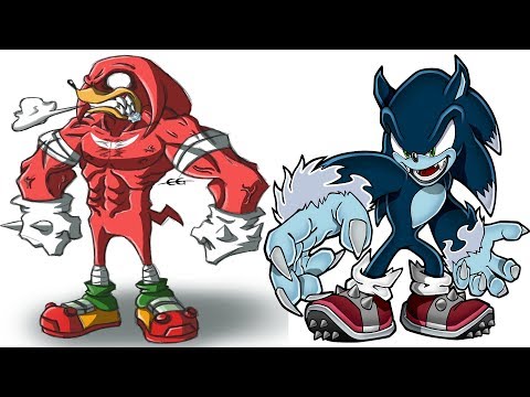 Sonic Characters As Monsters 2017 ! Sonic In Real Life