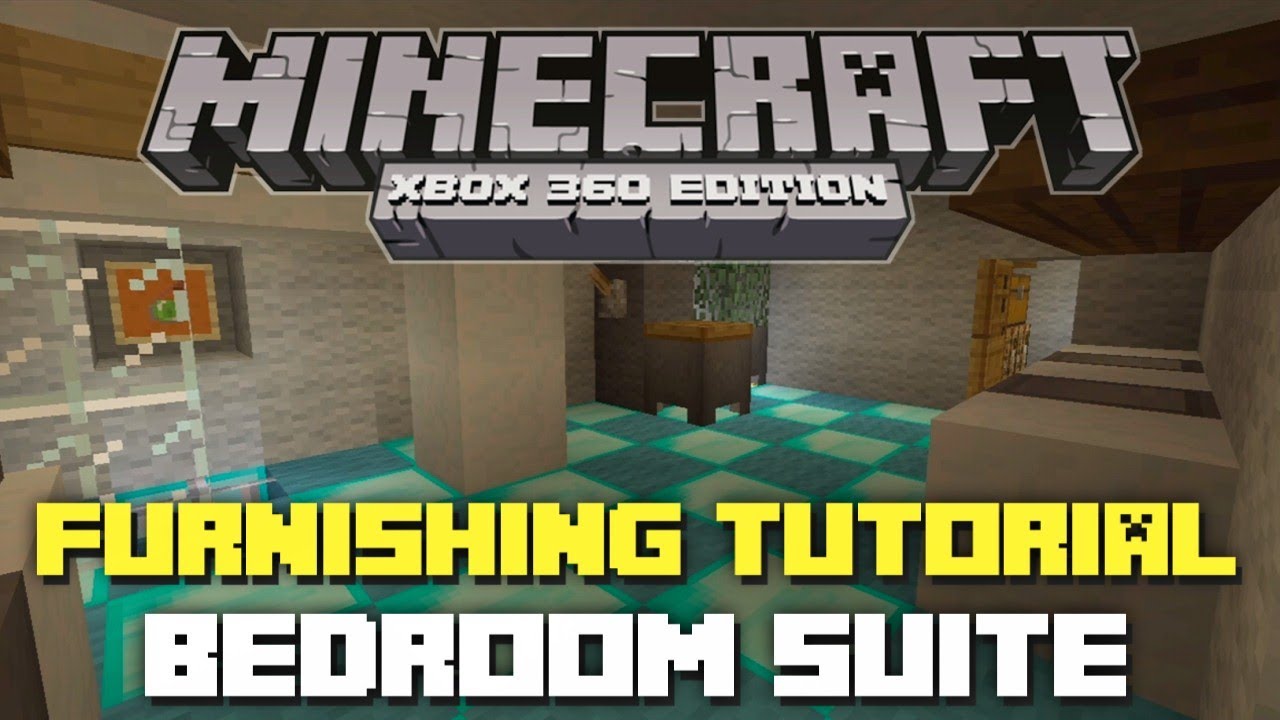Minecraft Xbox 360: Furniture Tutorial and Ideas! (Bedroom Complex ...