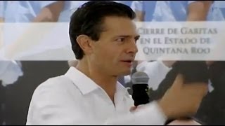 Le gritan a Enrique Peña Nieto que se muera en Quintana Roo | 07.05.2014