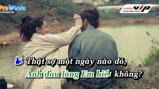 Karaoke Beat Điều Lo Sợ Nhất - Phạm Trưởng Ft. Nguyên Khôi