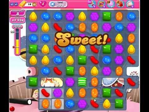 How to beat Candy Crush Saga Level 394 - 1 Stars - No Boosters - 95