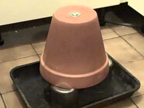 the candle and flower pot heater youtube department 56 bee