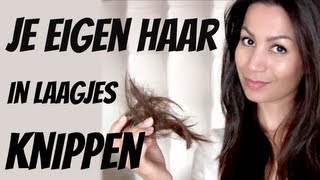 Je eigen haar in laagjes knippen