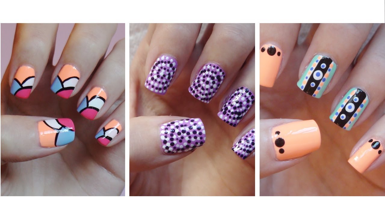 9. Quick and Easy Zebra Nail Art for Beginners - wide 10