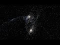 Milky Way and Andromeda Galaxy Collision