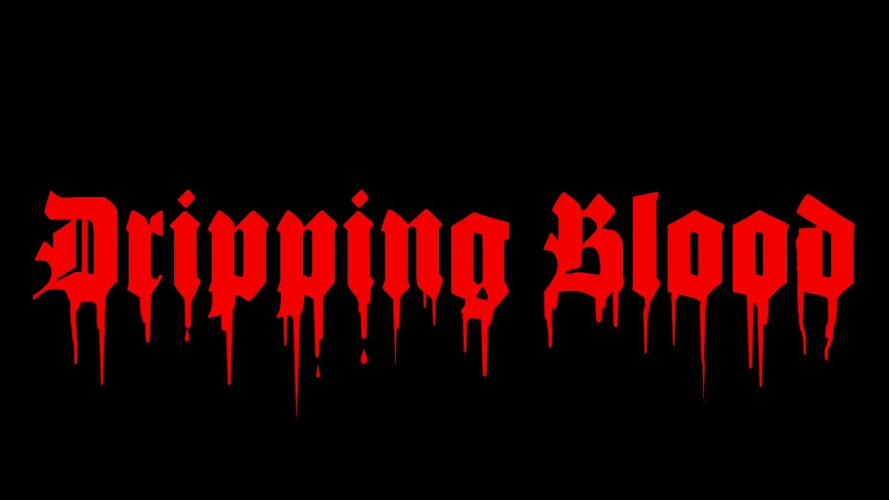 Dripping Blood Text Effect - GIMP 2.8 Tutorial - YouTube