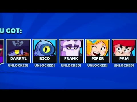 5 BRAWLERS in 1 BOX! :: Funny moments, Fails & Wins