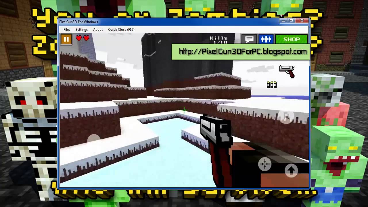 pixel gun 3d pc free play