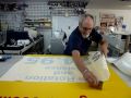 The Hinge method of installing Vinyl Graphics