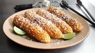 Mexican Grilled Corn "Elote" - Corn with Chili Lime Mayo & Cotija Cheese