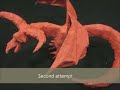 1 - Origami Darkness Dragon 1.0 Attempts (Tadashi Mori)